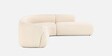 Zen Living Rhs Sectional Sofa (3 + Lounger) In Creme Color