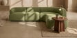 Zen Living LHS Sectional Sofa In Green Color