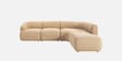 Zen Living Rhs Sectional Sofa (3 + Lounger) In Honey Beige Color