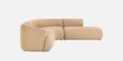 Zen Living Rhs Sectional Sofa (3 + Lounger) In Honey Beige Color