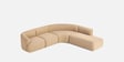 Zen Living Rhs Sectional Sofa (3 + Lounger) In Honey Beige Color