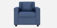 Zenara Fabric Sofa Set (3+1+1) in Blue Colour