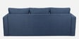 Zenari Fabric 3 Seater Pull Out Sofa Cum Bed In Navy Blue Colour