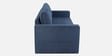 Zenari Fabric 3 Seater Pull Out Sofa Cum Bed In Navy Blue Colour