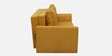 Zenith Fabric Sofa Cum Bed In Tangy Yellow Colour With Storage