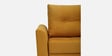 Zenith Fabric Sofa Cum Bed In Tangy Yellow Colour With Storage
