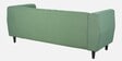 Zerano Fabric 3 Seater Sofa in Green Colour