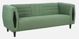 Zerano Fabric 3 Seater Sofa in Green Colour