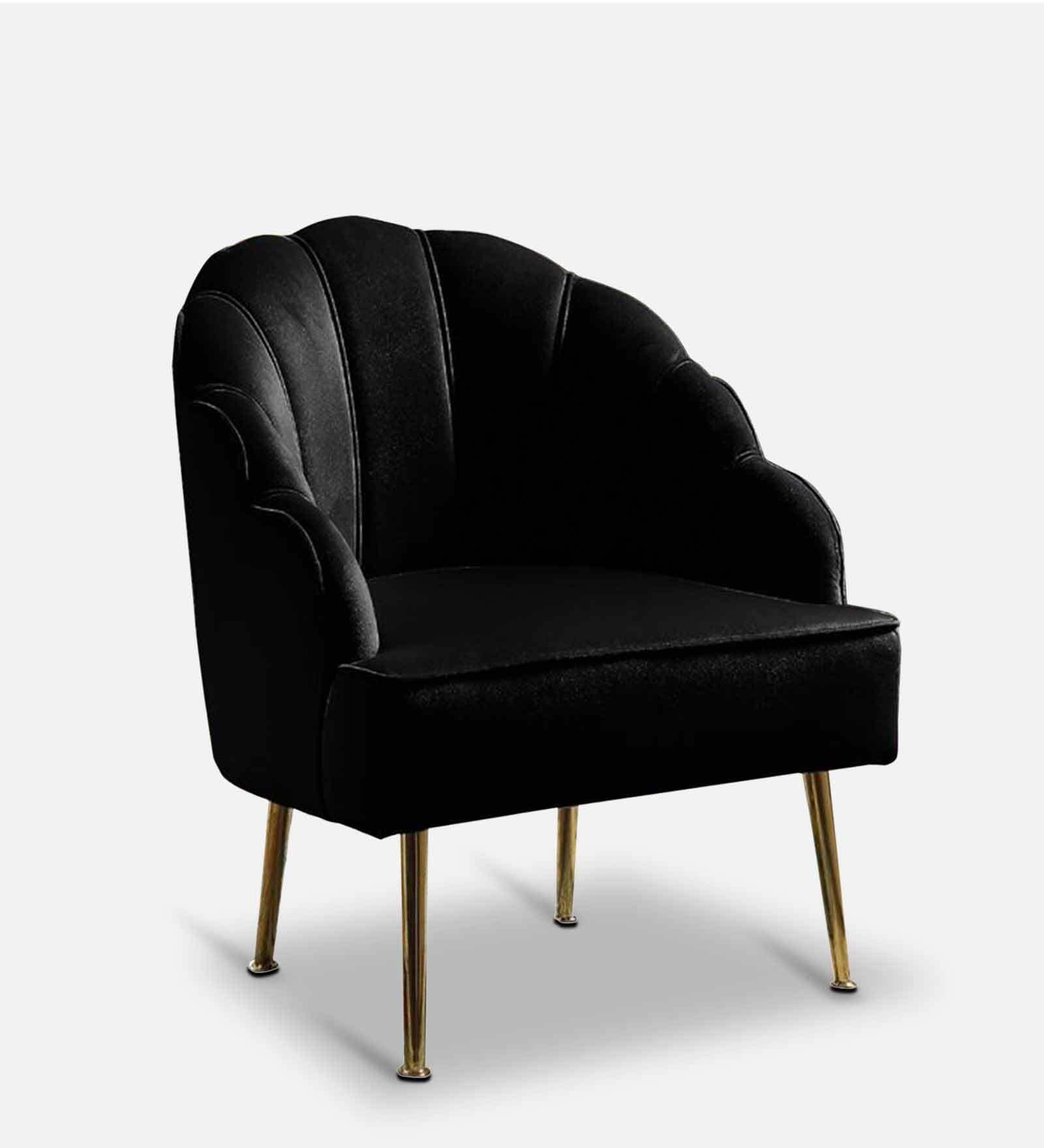 Zeus Lounge Chair In Black Colour Zeus Lounge Chair In Black Colour