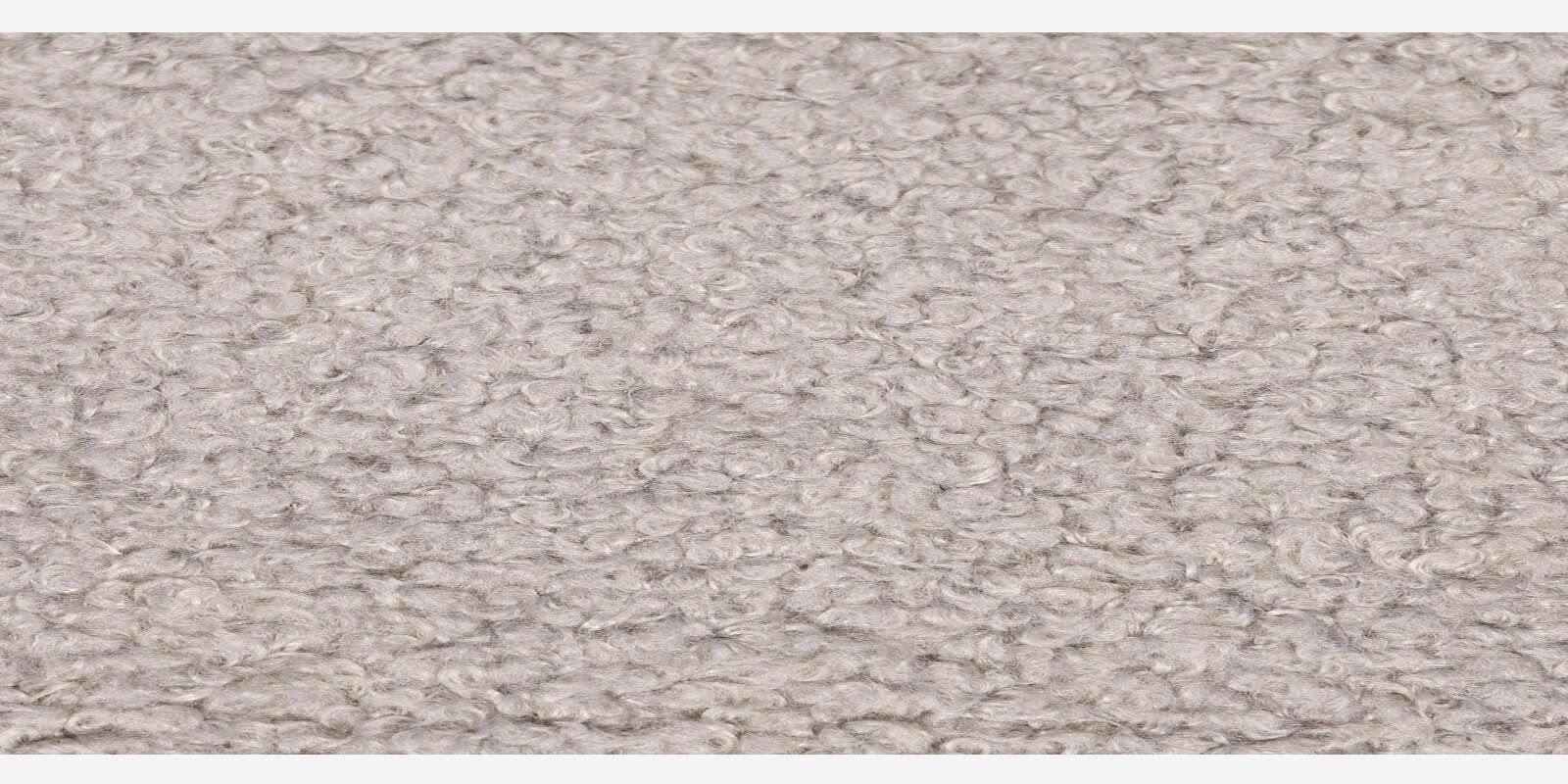 Zenith Boucle Fabric Sofa Cum Bed In Dark Grey Colour With Storage