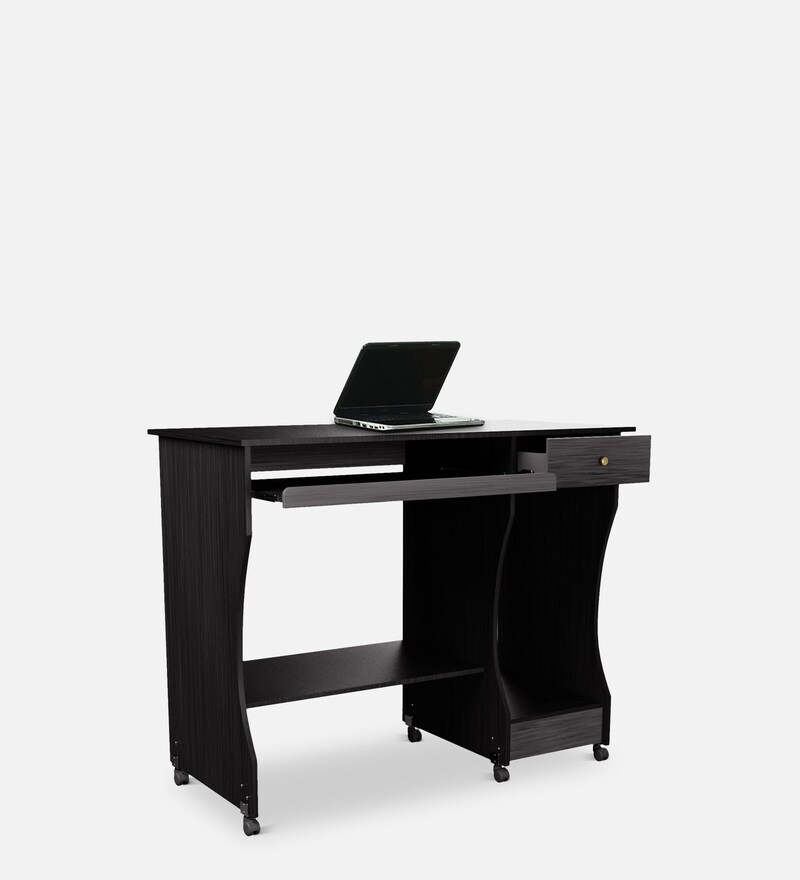 Buy Zenith Computer Table in Wenge Finish by Nilkamal Online Computer