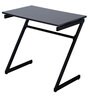 Zed Study Table in Black & Grey Finish