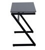 Zed Study Table in Black & Grey Finish