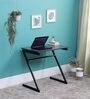 Zed Study Table in Black & Grey Finish