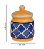 Zeel 500ml (Set of 2) Ceramic Jar Set with Lid