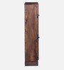Zeist Solid Wood Tilt Out Shoe Rack In Provincial Teak Finish