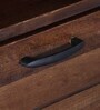 Zeist Solid Wood Tilt Out Shoe Rack In Provincial Teak Finish