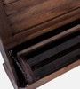 Zeist Solid Wood Tilt Out Shoe Rack In Provincial Teak Finish