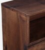 Zeist Solid Wood Tilt Out Shoe Rack In Provincial Teak Finish