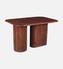 Zelkova Acacia Wood 4 Seater Dining Set In Natural Glazed Finish with Revolving Chair In Beige Fabric Zelkova Acacia Wood 4 Seater Dining Set In Natural Glazed Finish with Revolving Chair In Beige Fabric