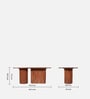 Zelkova Acacia Wood 6 Seater Dining Set In Natural Glazed Finish with Revolving Chair In Beige Fabric Zelkova Acacia Wood 6 Seater Dining Set In Natural Glazed Finish with Revolving Chair In Beige Fabric