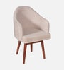 Zelkova Acacia Wood 6 Seater Dining Set In Natural Glazed Finish with Revolving Chair In Beige Fabric Zelkova Acacia Wood 6 Seater Dining Set In Natural Glazed Finish with Revolving Chair In Beige Fabric
