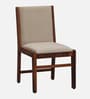 Zella Sheesham Wood Dining Chairs In Honey Oak Finish (Set Of 2)