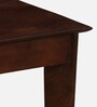 Zellige Solid Wood 4 Seater Dining Set In Tubbaq Finish