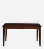 Zellige Solid Wood 6 Seater Dining Set In Tubbaq Finish With Bench