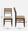 Zellige Solid Wood 6 Seater Dining Set In Tubbaq Finish With Bench