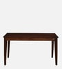 Zellige Solid Wood 6 Seater Dining Table In Tubbaq Finish