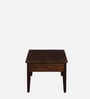 Zellige Solid Wood Coffee Table In Tubbaq Finish With Drawer