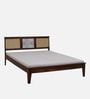 Zellige Solid Wood King Size Bed In Tubbaq Finish