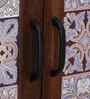 Zellige Solid Wood Sideboard In Tubbaq Finish