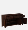 Zellige Solid Wood Sideboard In Tubbaq Finish