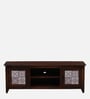 Zellige Solid Wood TV Console In Tubbaq Finish