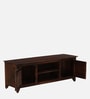 Zellige Solid Wood TV Console In Tubbaq Finish