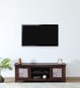 Zellige Solid Wood TV Console In Tubbaq Finish