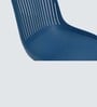 Zelo Fiber Cafe Chair In Blue Color