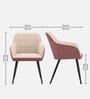 Zelvara Luxury Armchair In Beige Colour