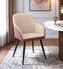 Zelvara Luxury Armchair In Beige Colour