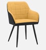 Zelvara Luxury Armchair In Yellow Colour