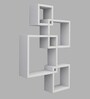 Zemic Wall Shelf In Wenge Color