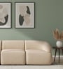 Zen Boucle 3 Seater Sofa In Cream Colour