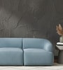 Zen Boucle 3 Seater Sofa In Blue Colour