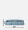 Zen Boucle 3 Seater Sofa In Blue Colour