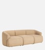 Zen Boucle 3 Seater Sofa In Beige Colour