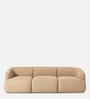 Zen Boucle 3 Seater Sofa In Beige Colour