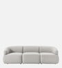 Zen Boucle 3 Seater Sofa In Chic Grey Colour