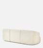 Zen Boucle 3 Seater Sofa In White Colour